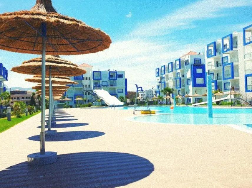 Superbe Appartement Au Centre De Cabo Negro En Residence Avec Piscines Et Tobogan Dış mekan fotoğraf